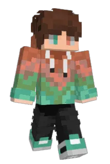 Aquema Minecraft avatar full body