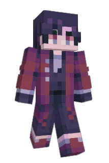 Aquited Minecraft avatar full body