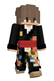 Aqune Minecraft avatar full body
