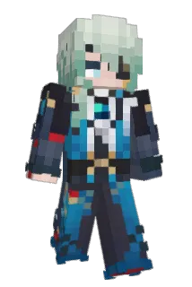 Aquoris Minecraft avatar full body