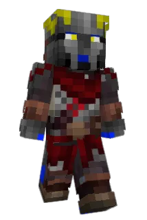 Aragottix Minecraft avatar full body