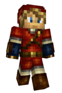 Araknos Minecraft avatar full body