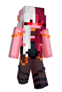 Araneoidea Minecraft avatar full body