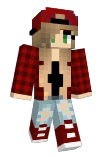 ArataAoi Minecraft avatar full body