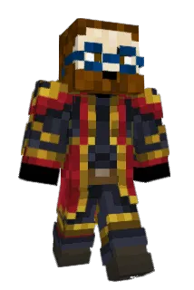 Arbeitskraft Minecraft avatar full body