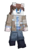 Arch3y Minecraft avatar full body