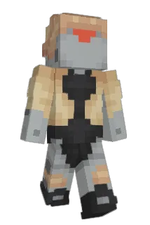 ArchNovaWolf Minecraft avatar full body