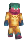 Archaeopterix Minecraft avatar full body