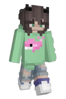 AreUBonk Minecraft avatar full body