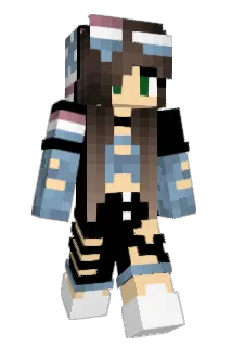 ArherGirl Minecraft avatar full body