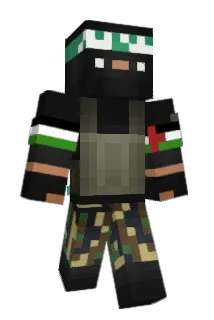 AriOha Minecraft avatar full body
