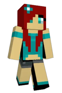 ArielNB Minecraft avatar full body