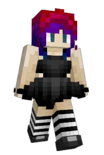 AriesGinger Minecraft avatar full body