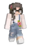 ArisannaD Minecraft avatar full body