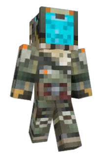 ArkThePilot Minecraft avatar full body