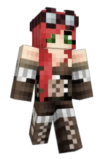 ArkadianWolf Minecraft avatar full body