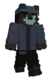 Arketro Minecraft avatar full body