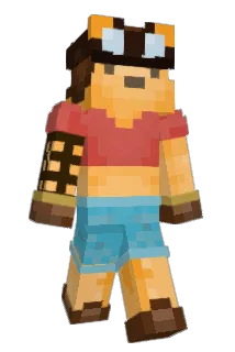 Minecraft-Avatar von Arknark: ganzer Körper