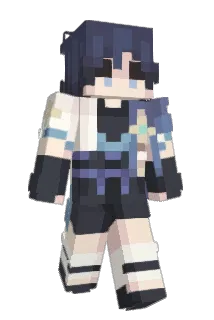 ArlMika Minecraft avatar full body