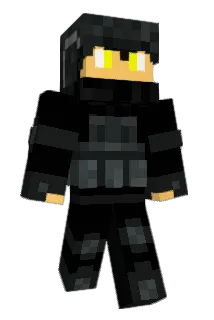 Army7w Minecraft avatar full body