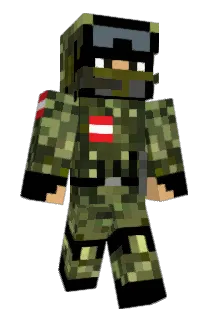 ArmyHunter12YT Minecraft avatar full body
