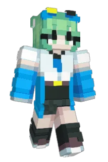 Around_3 Minecraft avatar full body