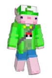 ArtisticAxolotl Minecraft avatar full body