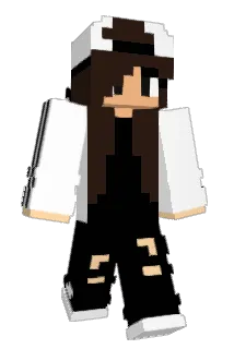 Arttermis Minecraft avatar full body