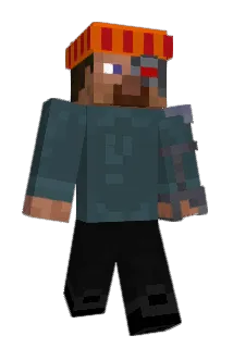 Artyborg Minecraft avatar full body