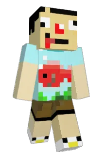 Aru_v Minecraft avatar full body