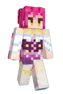 AruriVtuber Minecraft avatar full body
