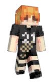 Aruu45 Minecraft avatar full body