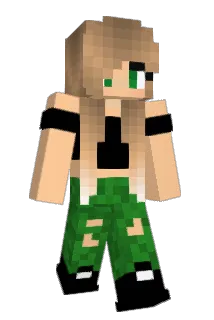AryVal Minecraft avatar full body