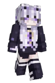 AsaLune Minecraft avatar full body