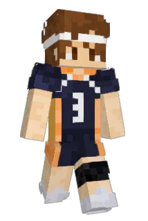 AsahiLive Minecraft avatar full body