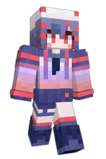 Asahi_Shireijo Minecraft avatar full body