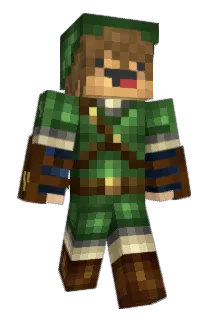 Ascenrial Minecraft avatar full body