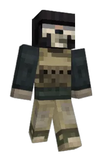 Asclento Minecraft avatar full body