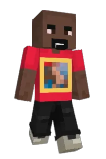 AsdaCashier Minecraft avatar full body