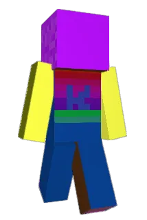 AsdaKing Minecraft avatar full body