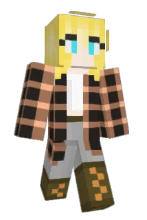 Aselgo Minecraft avatar full body
