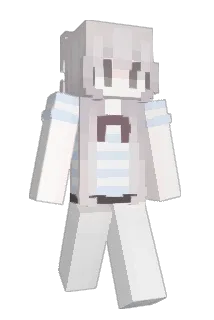 Asesina Minecraft avatar full body