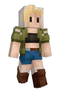 AshFlea1207 Minecraft avatar full body