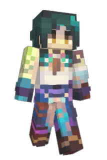AshLettuce Minecraft avatar full body