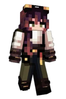 AshTheWolfie Minecraft avatar full body