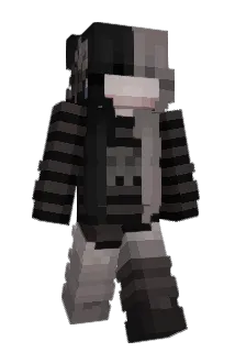 AshWaffle Minecraft avatar full body