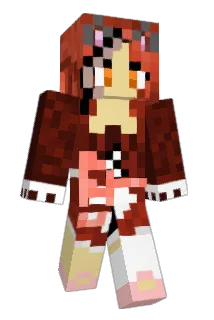 Ashekitten Minecraft avatar full body