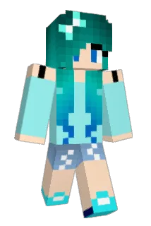Asherleighh Minecraft avatar full body