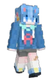 AshesQ Minecraft avatar full body