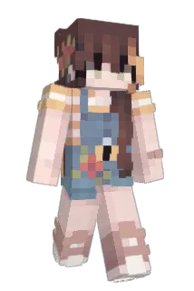Ashinycombee Minecraft avatar full body
